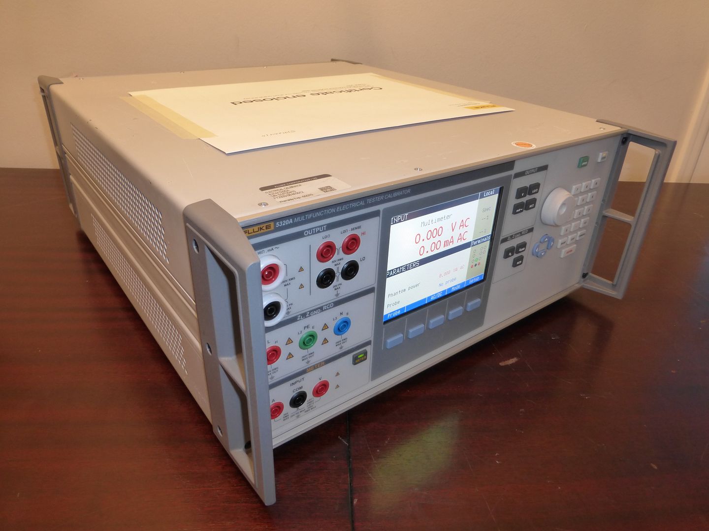 Fluke 5320A Multifunction Electrical Tester Calibrator with MFG